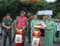 Kunker ke Kodim 0423/BU, Pangdam XXI/RI Beri Motivasi dan Ingatkan Prajurit Jaga Disiplin serta Kehormatan Satuan