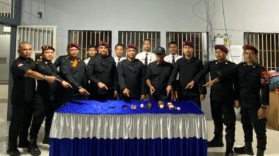 Kepala Lapas Kelas IIB Kota Bakti Pimpin Razia Serentak Blok Hunian Warga Binaan