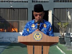 Kalapas Kelas IIB Kota Bakti Pimpin Upacara Bendera Peringati Hari Sumpah Pemuda ke-97