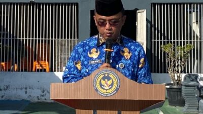 Kalapas Kelas IIB Kota Bakti Pimpin Upacara Bendera Peringati Hari Sumpah Pemuda ke-97