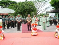 Danrem 043/Gatam Beri Arahan dan Apresiasi kepada Prajurit Kodim 0426/Tulang Bawang