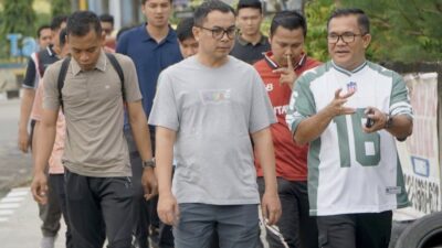 Rutan Dumai Gelar Jalan Santai Guna Perkuat Kebersamaan dan Semangat Sehat