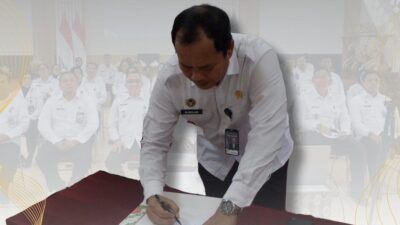 Lapas Narkotika Yogyakarta lkuti Penandatanganan Komitmen Bersama Pemberantasan Halinar Secara Virtual