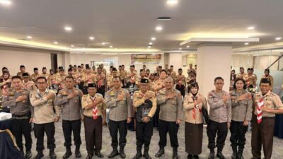 Ditbinmas Polda Lampung Gelar Pembinaan dan Peningkatan Kemampuan Saka Bhayangkara 2025