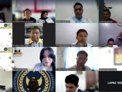 Kabagtum Kanwil Ditjenpas Kalimantan Selatan Sapa Humas Pemasyarakatan Dalam Zoom Meeting Perdana
