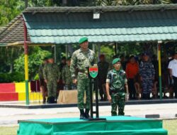Pangdam XXI/Raden Inten Tutup Pelatihan Persami dan Bela Negara Korps Kadet Republik Indonesia Gelombang III 2025