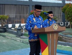 Kepala Lapas Kelas IIB Kota Bakti Pimpin Upacara Bendera Peringati Hari Pahlawan