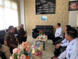 Kalapas Kelas IIA Banyuasin Terima Kunjungan Silaturahmi Kepala Kejari Banyuasin yang Baru