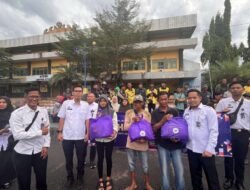 Kolaborasi Kemanusiaan, Rutan Kotabumi Bersama Lapas serta Bapas dan Imigrasi Gelar Bakti Sosial Dalam Peringati Hari Bakti Kemenimipas