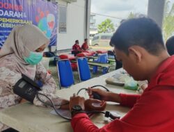 Peringati Hari Bhakti Kemenimipas ke-1, Lapas Gunung Sugih Gandeng PMI Lampung Tengah Gelar Pengecekan Kesehatan Gratis dan Donor Darah