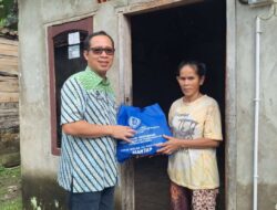 Semarak Hari Bakti Kemenimipas Ke-1, Lapas Banyuasin Salurkan Bantuan Sosial untuk Warga Sekitar