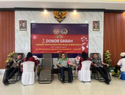 Lapas Banyuasin Sumbang 29 Kantong Darah Sebagai Wujud Aksi Kemanusiaan di Hari Bakti Kemenimipas
