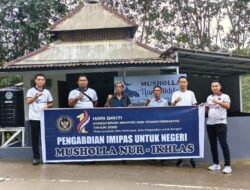 Pengabdian IMIPAS Untuk Negeri, Rutan Samarinda Lakukan Perbaikan Mushola Nur-Ikhlas