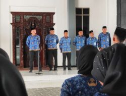 Tekankan Pelayanan Humanis, Kalapas Wisnu Hani Putranto Pimpin Pelaksanaan Apel Pagi Pegawai Lapas Cibinong