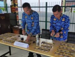 Tingkatkan Keamanan Lapas Metro Lewat Pemeriksaan dan Rotasi Gembok Blok Hunian