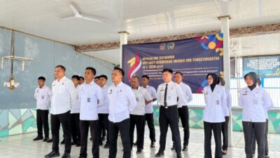 Rutan Sukadana Gelar Upacara Peringatan Hari Bkati Kemenimipas ke-1