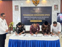 Lapas Kelas IIA Banyuasin Tandatangani Kerja Sama Layanan Hukum Program LCC dengan Stakeholder