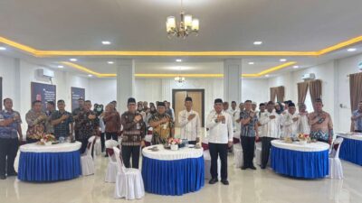 Kepala Lapas Banyuasin Teken Kerja Sama Bersama Kemenag serta MUI dan Pesantren