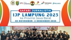 Tingkatkan Kapasitas Anggota, IJP Lampung Gelar Safari Jurnalistik di Jawa Barat