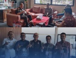 Perkuat Sinergi dan Koordinasi, Kepala Kejari Tanggamus Terima Kunjungan ATR/BPN