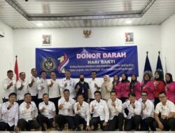 Lapas Way Kanan Gandeng UTD RSUD Zapa Lakukan Donor Darah Dalam Rangka Meriahkan Hari Bakti Kemenimipas Ke-1