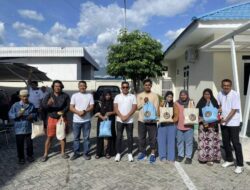 Meriah ! LPKA Palu Ikuti Jalan Santai dan Bakti Sosial Peringati Hari Bakti Kementerian Imigrasi dan Pemasyarakatan 2025