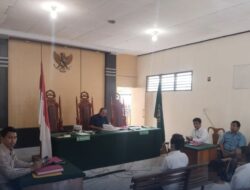 Pembimbing Kemasyarakatan Bapas Kelas I Manokwari Laksanakan Pendampingan Dalam Sidang Anak