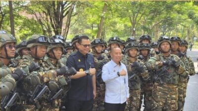 Komponen Cadangan Matra Udara TA 2025 Siap Mengabdi, Kakanwil Ditjenpas Jawa Barat Hadiri Upacara Penetapan dan Kirab Latsarmil di Bandung