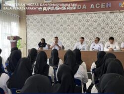 Bapas Kelas I Banda Aceh Sambut 44 Peserta Program Pemagangan Nasional