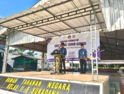 Bersatu dan Berdaulat, Rutan Sukadana Gelar Upacara Peringatan HUT KORPRI Ke-54