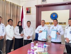 Perkuat Sinergi, Rutan Kelas IIB Menggala Gelar Penandatanganan Perjanjian Kerja Sama BNNK Lampung Timur