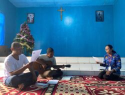 Menyalakan Iman di Balik Jeruji, Pembinaan Kerohanian Nasrani Hadirkan Damai Natal di Rutan Sukadana