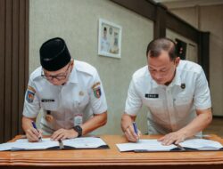 Kakanwil Ditjenpas Lampung dan Pemprov Lampung Laksanakan Penandatanganan Nota Kesepahaman Fasilitasi Pelaksanaan Pidana Kerja Sosial