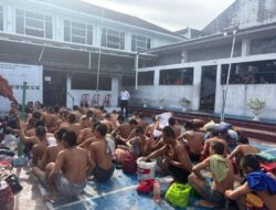 Rutan Krui Laksanakan Salam Pemasyarakatan dan Razia Barang Berlebih Kamar Hunian