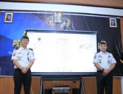 Kalapas Muara Tebo Ikuti Penandatanganan Perjanjian Kinerja di Kanwil Ditjenpas Jambi