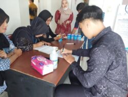 Perkuat Komitmen Bersih dari Narkoba, Lapas Gunung Sugih Tes Urine Pegawai