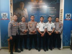 Rutan Sukadana Terima Kunjungan Sat Binmas Polres Lampung Timur, Perkuat Koordinasi Pengamanan