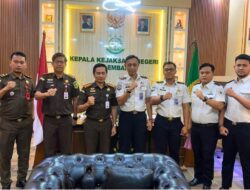 Karutan Kelas I Palembang Audiensi Bersama Kejari Sumsel