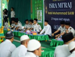 Lapas Kelas IIA Banyuasin Ajak Warga Binaan Berubah Lebih Baik Dalam Memaknai Isra Mi’raj