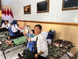 Lapas Banyuasin Gelar Donor Darah Sebagai Wujud Kesiapsiagaan Sosial