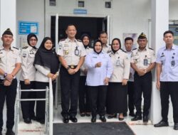 Apresiasi Layanan Kesehatan dan Pengelolaan Makanan Warga Binaan, Dirkeswat Ditjenpas Kunjungi Lapas Narkotika Bandar Lampung