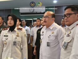 Kepala LPKA Bengkulu Beserta Jajaran Menghadiri Penguatan Pemberlakuan KUHP dan KUHAP Baru Bersama APH