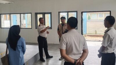 Tinjau Dapur Sehat, Kepala Lapas Kelas IIB Kotaagung Terima Kunjungan Koordinator Wilayah SPPI Tanggamus