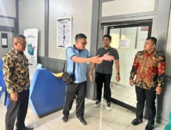 Lapas Muara Tebo Jajaki Kerja Sama Gerai Produk Warga Binaan di Kantor Imigrasi Muara Bungo