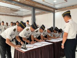 Teguhkan Komitmen Profesionalisme dan Kinerja Running, Lapas Brebes Gelar Pengambilan Sumpah dan Pelantikan Pejabat Manajerial