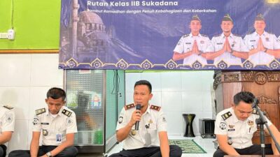 Sambut Ramadhan Penuh Berkah, Rutan Sukadana Gelar Doa Bersama