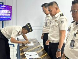 Lapas Kelas IIB Muara Tebo Tandatangani Pakta Integritas dan Komitmen Bersama Dalam Mewujudkan Birokrasi Bersih