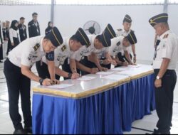 Lapas Narkotika Kelas IIA Bandar Lampung Gelar Penandatanganan Komitmen Bersama Menuju WBK dan WBBM