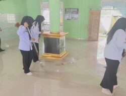 Lapas Banyuasin Laksanakan Bersih-bersih Masjid Al Amin Sambut Bulan Suci Ramadan
