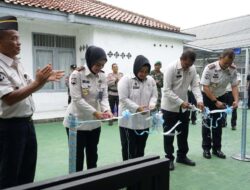 Tandatangani Prasasti di Aula,  Dirjen Pas Mashudi Resmikan Dapur Sehat Lima UPT Pemasyarakatan Lampung
